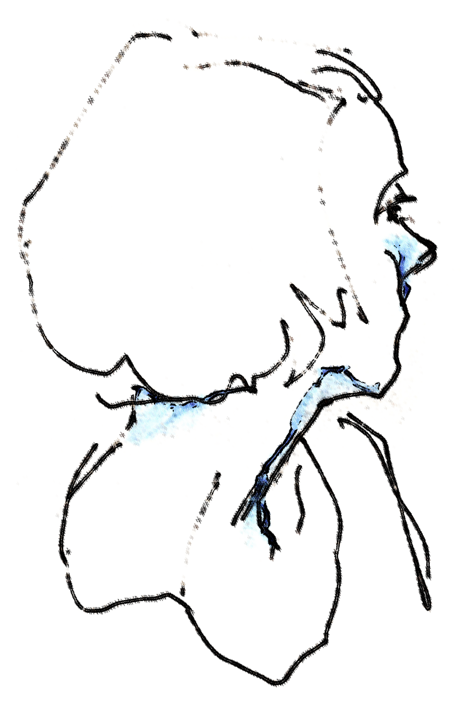 Andrea-porträttkroki